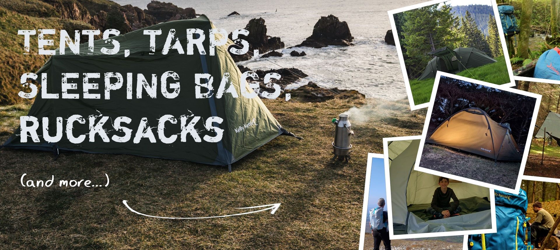 Tents, Tarps, Backpacks, Sleeping Bags Tents, Tarps, Backpacks, Sleeping Bags