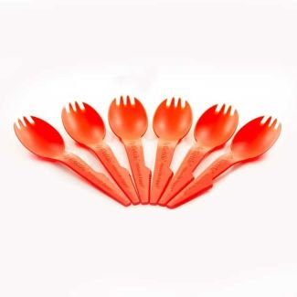 Spork - Red (Dishwasher Safe / BPA Free)