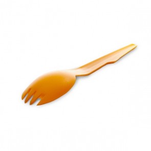 Spork - Orange  (Dishwasher Safe / BPA Free)