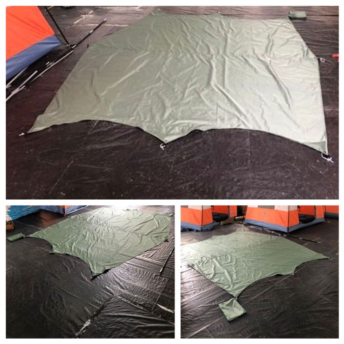 Tarp 2.9 x 3.6 mtr. Completely Waterproof, Even in the Heaviest of