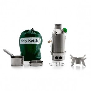 New Model Stainless Steel 'Trekker' Kelly Kettle® - Basic Kit