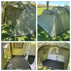 'Family' - 5 Person Tent (Full Height - Large Living Area)