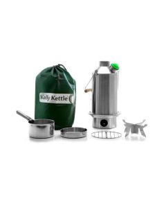 Stainless Steel 'Base Camp' Kettle (1.6ltr) - Basic Kit