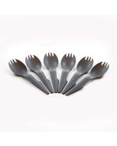 Spork - Grey (Dishwasher Safe / BPA Free) 