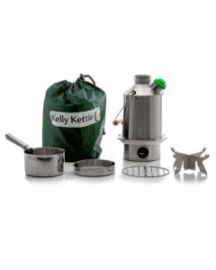 Stainless Steel 'Scout' Kettle (1.2ltr) - Basic Kit