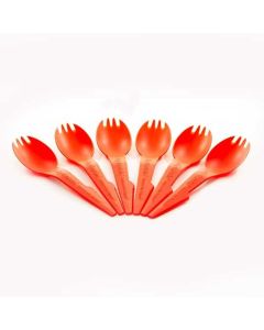 Spork - Red (Dishwasher Safe / BPA Free)