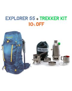 Explorer Rucksack (55 Liter) & Trekker Kit Offer