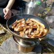 Hobo Stove (Accessory) Large - fits 'Base Camp' and 'Scout' models - Sausage & Onions