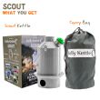 'Scout' Kelly kettle - in stainless steel