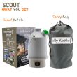 'Scout' 1.2 liter Kelly kettle - in Anodised Aluminium