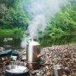'Scout' 1.2 ltr (Stainless Steel) + Whistle - At the Riverbank