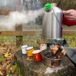 'Scout' 1.2 ltr (Stainless Steel) + Whistle - Coffee Break