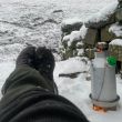 'Trekker' 0.6 ltr (Anodised Alu. Kettle) + Whistle + Steel Fire Base - Boil Water Anywhere