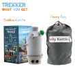 'Trekker' 0.6 liter Kelly kettle - in Anodised Aluminium