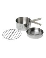 Cook Set (Stainless Steel) - Large for Base Camp or Scout Models