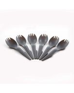 Spork - Grey (Dishwasher Safe / BPA Free) 