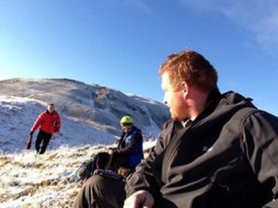 'is that kettle on yet?' taken on Ben Nevis (Scotlands highest Mountain) boxing day